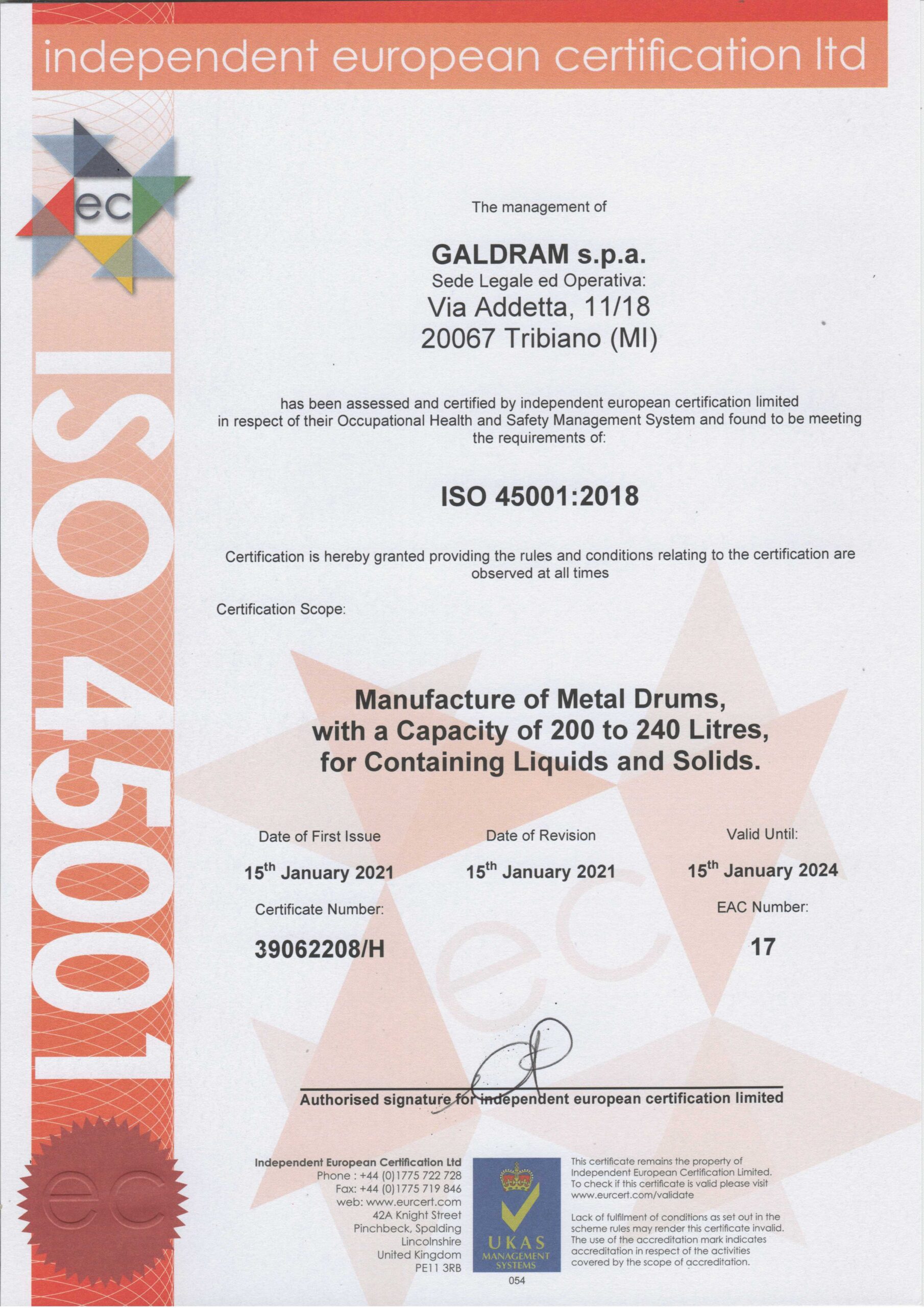 ISO 45001